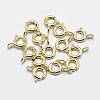 925 Sterling Silver Spring Ring Clasps STER-K167-076B-G-1