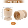 Wooden Easter Egg Holders AJEW-WH0348-631-2