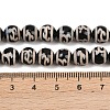 Tibetan Style dZi Beads Strands G-G328-A03-8mm-5