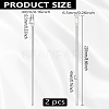 2Pcs Stainless Steel Sewing Needle Devices TOOL-LP0001-06-2