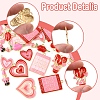 24Pcs 12 Styles Valentine's Day Rack Plating Alloy Enamel Pendants ENAM-FS0002-56-2