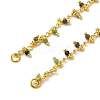 Brass Cable Chain Necklace Making KK-K337-12G-3