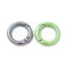 Spray Painted Alloy Spring Gate Ring X-PALLOY-H131-10-2