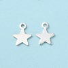 925 Sterling Silver Star Chain Extender Drops STER-P053-03S-2