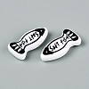 Printed Opaque Resin Beads RESI-N043-22C-2