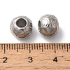 Non-Tarnish 304 Stainless Steel European Beads STAS-I305-192P-2