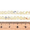 Transparent Glass Beads Strands LS-EGLA-N021-4mm-07-4