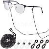 304 Stainless Steel Oval Link Chains Neck Eyeglass Chains FIND-BBC0003-91-1
