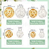 80Pcs 8 Styles Long-Lasting Plated Hollowed Brass Beads KK-PH0006-75-2