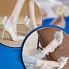 Cloth Rhinestone Bowknot Shoe Decoration FIND-WH0199-63A-5