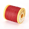 Round Waxed Polyester Cord YC-E004-0.65mm-N601-2