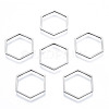 Non-Tarnish 201 Stainless Steel Linking Rings STAS-N090-T13-1-2