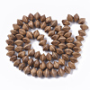 Undyed & Natural Wood Beads Strands X-WOOD-T024-011-2