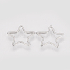 Tarnish Resistant 304 Stainless Steel Linking Ring STAS-S079-15B-1