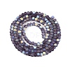 Transparent Glass Beads Strands LS-EGLA-A044-T2mm-MB15-3