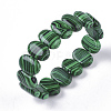 Synthetic Mixed Gemstone Beaded Stretch Bracelets BJEW-T013-01-3