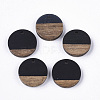 Resin & Walnut Wood Pendants RESI-S358-02C-08-1-1