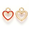 Alloy Enamel Charms ENAM-S121-040-1