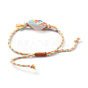 Adjustable Braided Bead Bracelets BJEW-JB05152-03-2