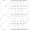 50Pcs Brass Linking Rings KK-SP0002-12A-1