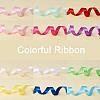 24 Colors High Dense Polyester Satin Ribbons SRIB-PH0001-04-6mm-2