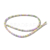 Ombre Effect Dyed Glass Beads Strands GLAA-C043-01E-2