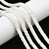 Handmade Polymer Clay Beads Strands CLAY-R089-6mm-170-14
