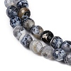 Natural Fire Crackle Agate Beads Strands G-C082-A01-39-4