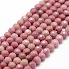 Natural Rhodonite Beads Strands G-D840-16-4mm-1