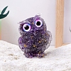 Resin Owl Display Decoration PW-WG50315-09-1