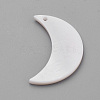 Plated Freshwater Shell Pendants SHEL-S269-20A-2