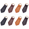 Wholesale WADORN 8Pcs 4 Colors Genuine Leather Bag Accessories 