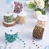 Natural Green Aventurine Chips Beaded Chains CHC-SZ0001-62I-6