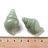 Natural Green Aventurine Carved Figurines DJEW-L023-H20-3