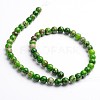 Dyed & Heated Natural Imperial Jasper Round Bead Strands G-M274-02-10mm-4