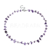 Natural Mixed Gemstone Chips Beaded Necklace NJEW-JN04311-3