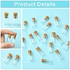 18Pcs Glass Jar Glass Bottle Bead Containers CON-FS0001-16-2