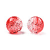 Transparent Crackle Acrylic Beads CACR-N002-27B-4
