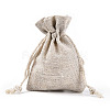Cotton Cloth Packing Pouches Drawstring Bags X1-ABAG-R011-7X9-01-3