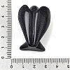 Synthetic Blue Goldstone Angel Figurine DJEW-N006-01A-38-3