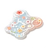 Printed Opaque Acrylic Pendants SACR-G031-01C-3