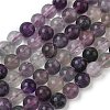 Natural Fluorite Beads Strands G-E598-02A-2