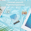 Square Transparent Acrylic Jewelry Display Pedestals ODIS-WH0001-47A-4