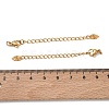 201 Stainless Steel Curb Chain Extender SA-CBA0FDA-01G-10-3