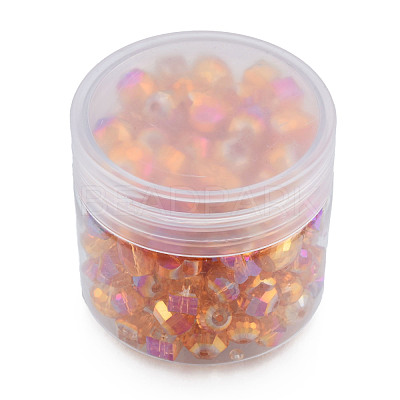 Transparent Glass Beads EGLA-N002-49-B04-1