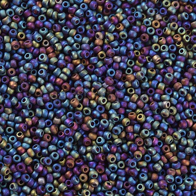 12/0 FGB Grade A Round Glass Seed Beads SEED-Q010-M557-1