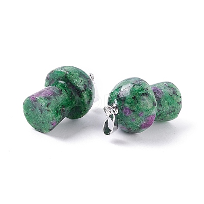 Natural Ruby in Zoisite Pendants LS-G-M380-B06-P-1