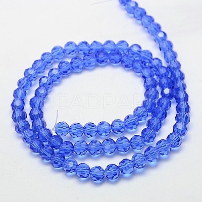 Glass Beads Strands EGLA-J042-8mm-02-1
