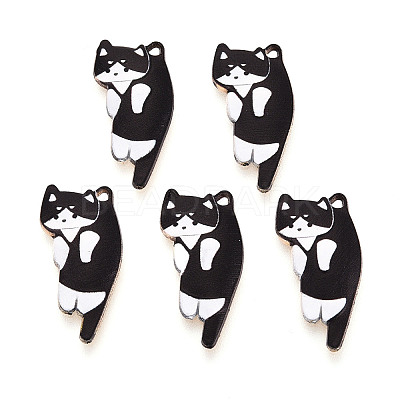 Alloy Enamel Pendants ENAM-N063-01D-1