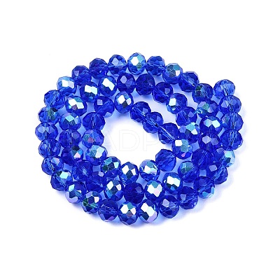 Electroplate Glass Beads Strands LS-EGLA-A044-T8mm-L31-1